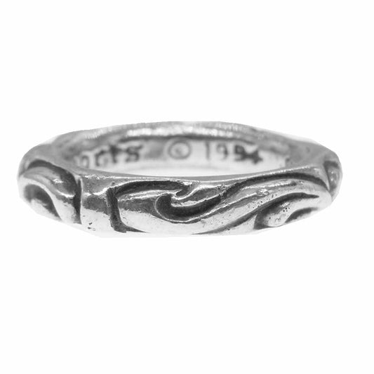 CHROME HEARTS クロムハーツ（原本無） SCRL BAND スクロールバンド リング シルバー系【中古】