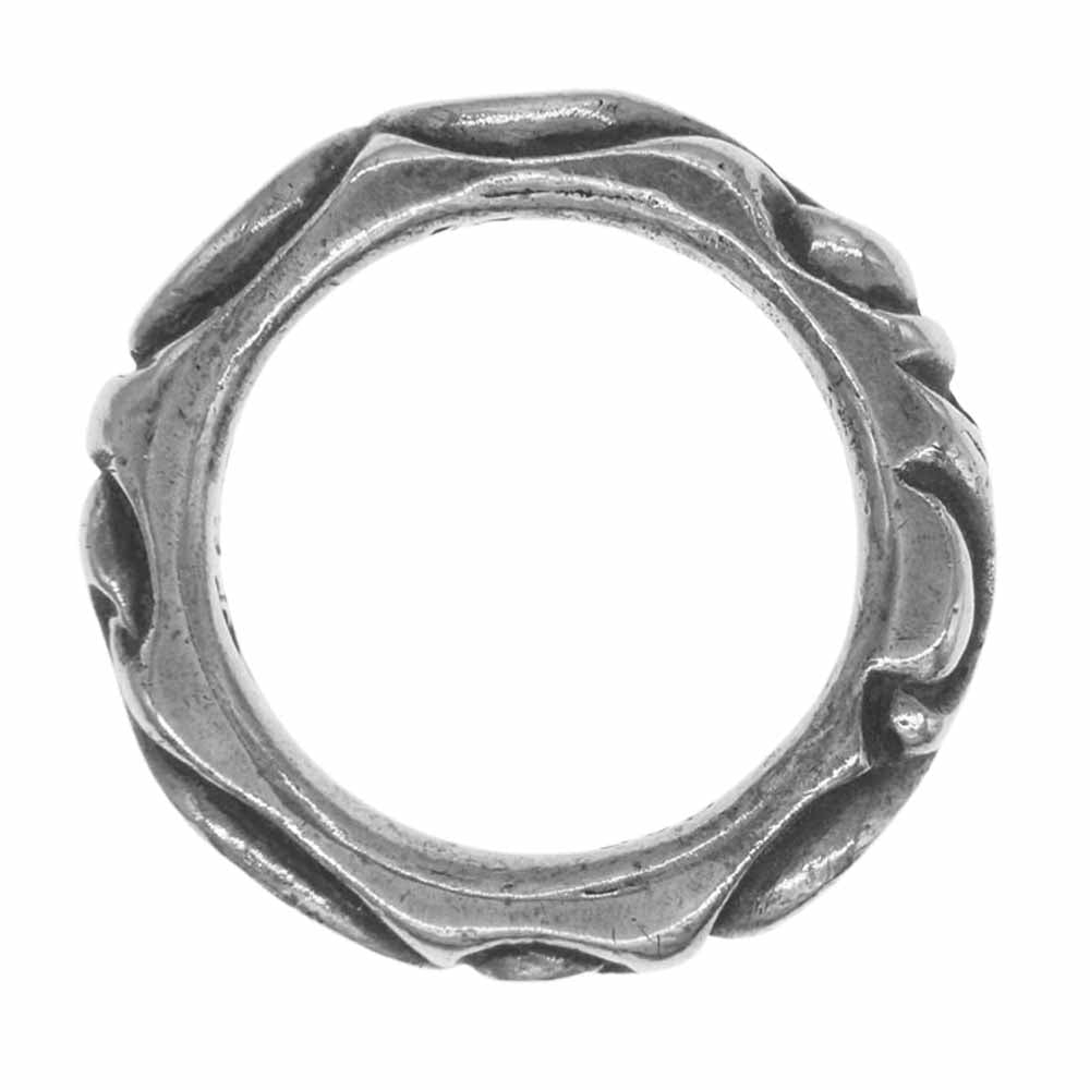 CHROME HEARTS クロムハーツ（原本無） SCRL BAND スクロールバンド リング シルバー系【中古】
