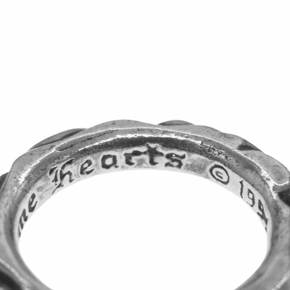 CHROME HEARTS クロムハーツ（原本無） SCRL BAND スクロールバンド リング シルバー系【中古】
