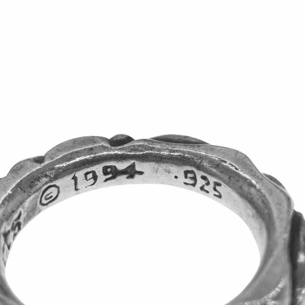 CHROME HEARTS クロムハーツ（原本無） SCRL BAND スクロールバンド リング シルバー系【中古】