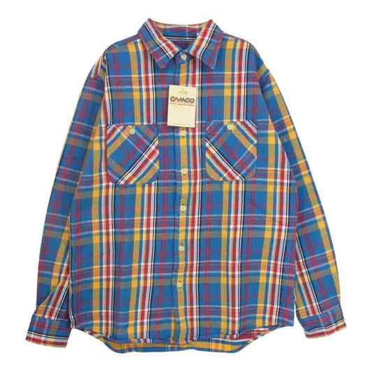 CAMCO カムコ HEAVY FLANNEL SHIRT ヘビー フランネル 長袖 シャツ マルチカラー系 M【極上美品】【中古】