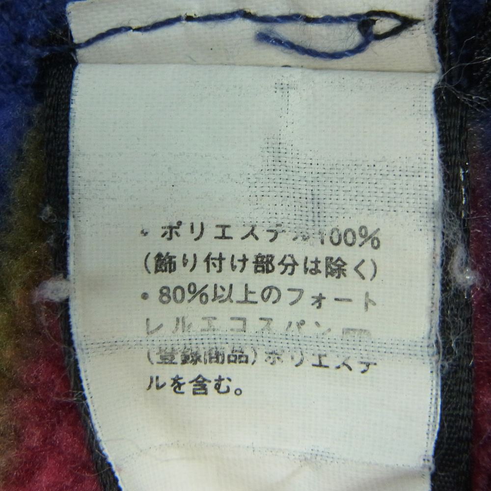 patagonia パタゴニア 96AW 25225 90s FLEECE PULLOVER CINCHILLA JACKET フリース プルオーバー シンチラ ジャケット マルチカラー系 M【中古】
