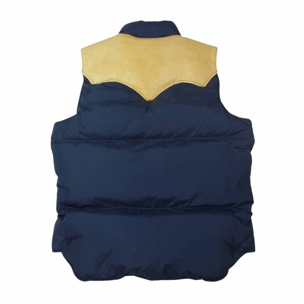 ロッキーマウンテンフェザーベッド 450-492-0103038 DOWN VEST ダウン ベスト ネイビー系 38【極上美品】【中古】