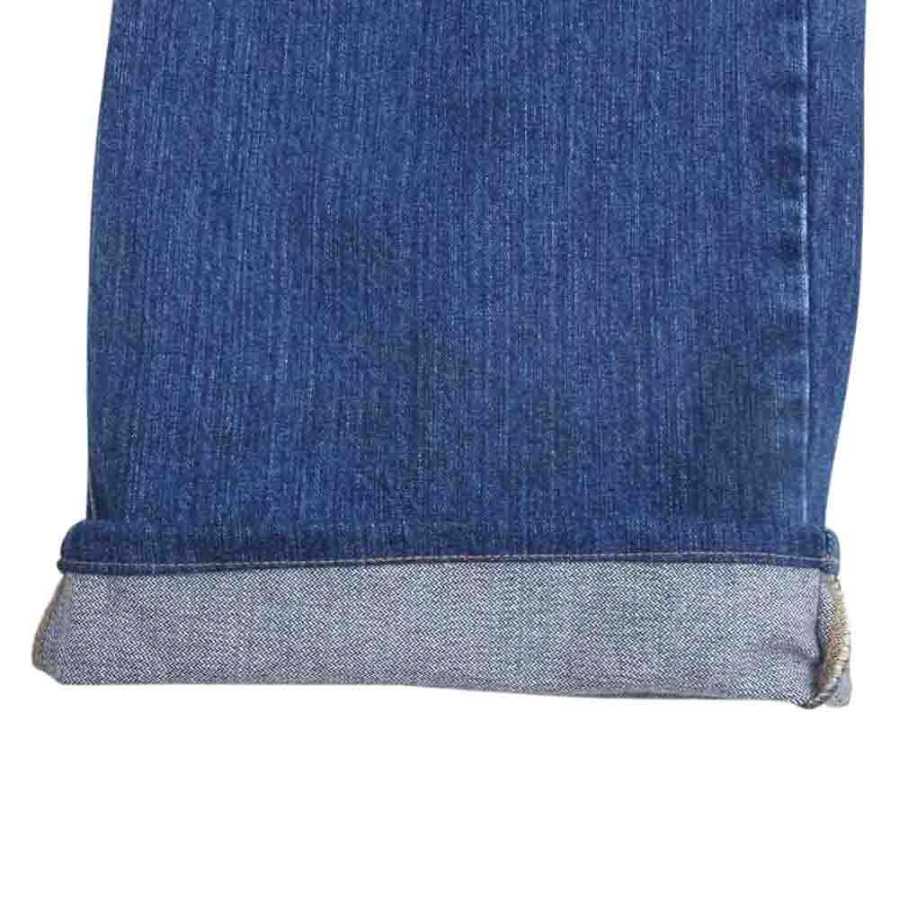 DOLCE&GABBANA ドルチェアンドガッバーナ D＆G イタリア製 BACK バック ボタンフライ デニム パンツ インディゴブルー系【極上美品】【中古】