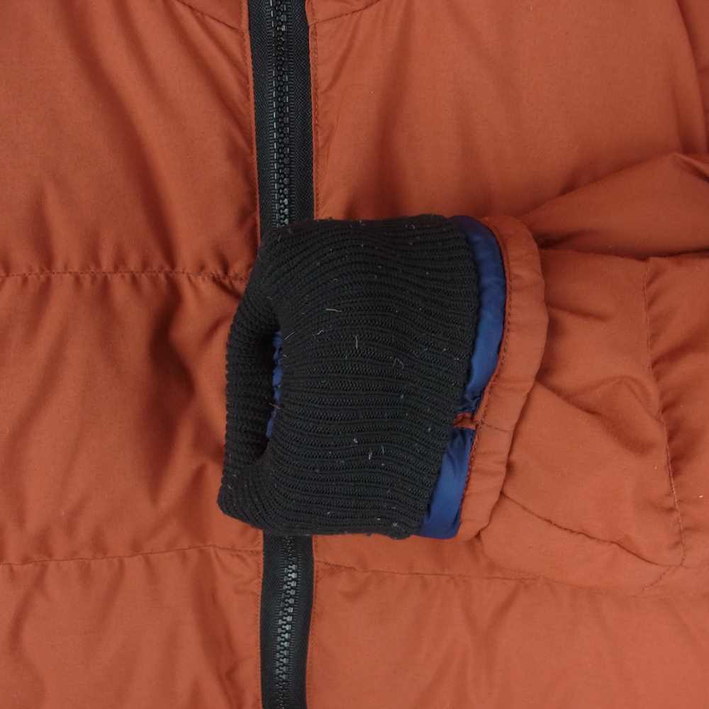 MARMOT マーモット 70s ラッコタグ ヴィンテージ ダウン ジャケット フード欠品 オレンジ系 S【中古】