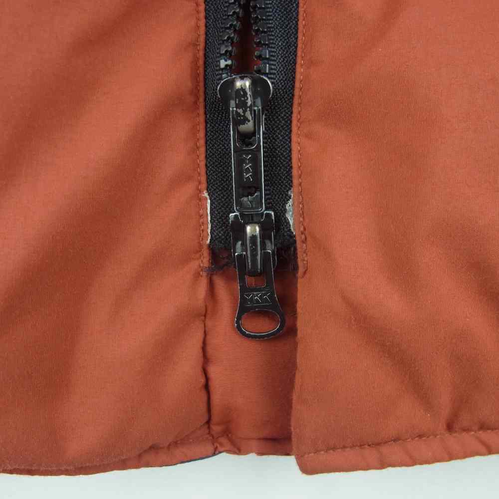 MARMOT マーモット 70s ラッコタグ ヴィンテージ ダウン ジャケット フード欠品 オレンジ系 S【中古】