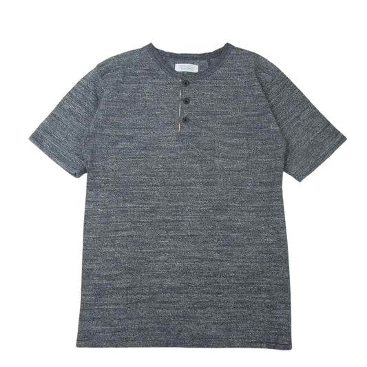 ORGUEIL オルゲイユ OR-9031 Ｇrey グレイ ヘンリーネックＴシャツ  グレー系 38【美品】【中古】