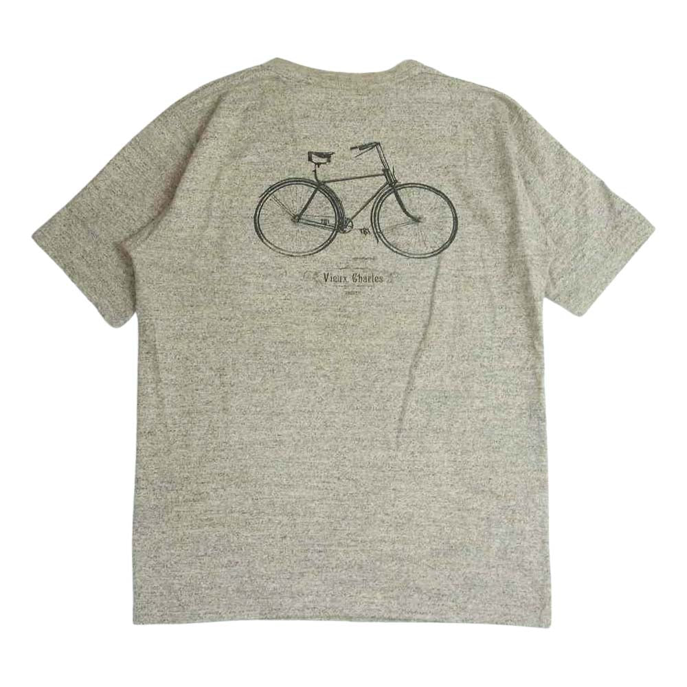 ORGUEIL オルゲイユ OR-9015B Printed T-Shirt Brown プリント Ｔシャツ ブラウン ブラウン系 40【美品】【中古】