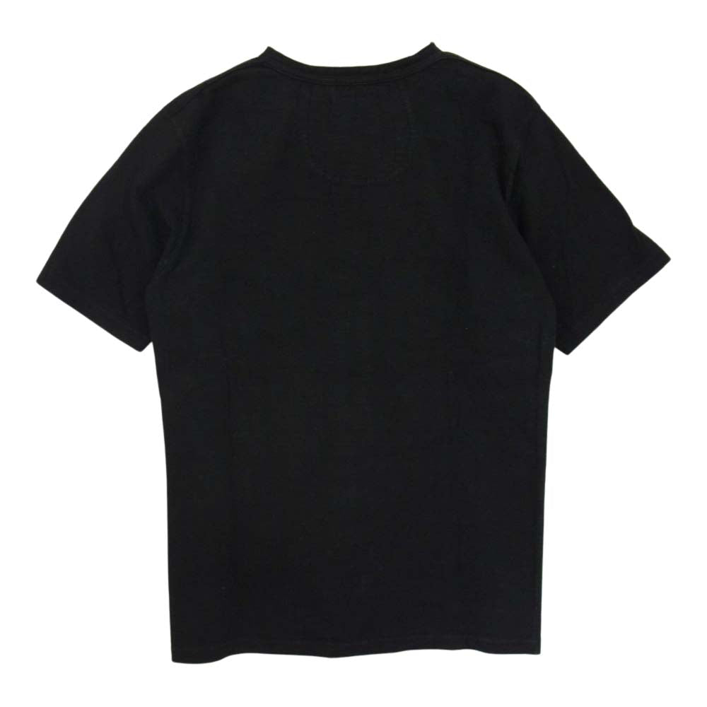 ORGUEIL オルゲイユ OR-9031 BLACK ブラック ヘンリーネックＴシャツ ブラック系 38【美品】【中古】