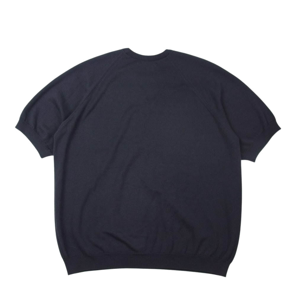 ORGUEIL オルゲイユ OR-9057 Cotton Silk Knit T-Shirt Tシャツ グレー系 38【美品】【中古】