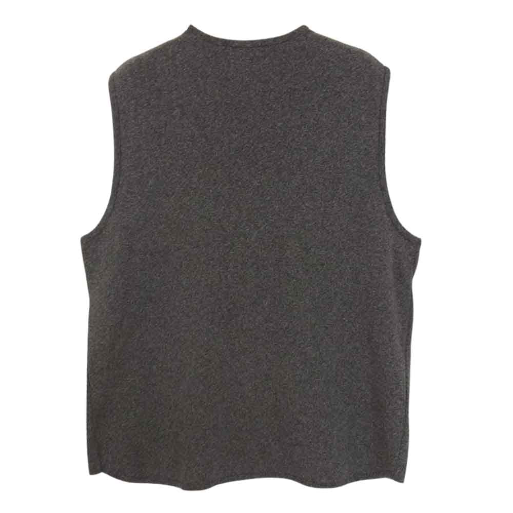 ORGUEIL オルゲイユ OR-4099  Knit Vest ニット ベスト グレー系 38【美品】【中古】