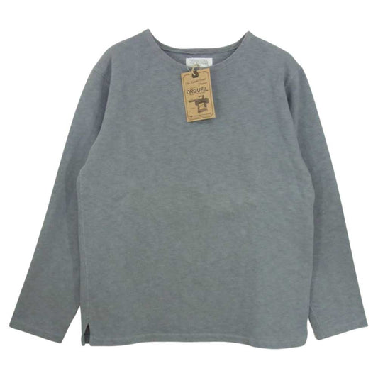 ORGUEIL オルゲイユ OR-9054 Basque Shirt バスクシャツ カットソー グレー系 36【美品】【中古】