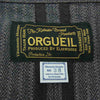 ORGUEIL オルゲイユ OR-4185/OR-4184/OR-1069 Classic Herringbone Jacket Trousers GILET クラッシックヘリンボーン トラウザー ジレ　セットアップ グレー系 38【美品】【中古】