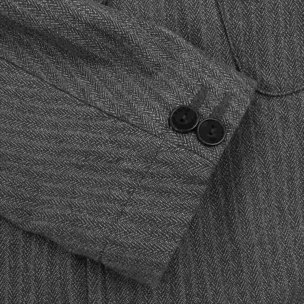ORGUEIL オルゲイユ OR-4185/OR-4184/OR-1069 Classic Herringbone Jacket Trousers GILET クラッシックヘリンボーン トラウザー ジレ　セットアップ グレー系 38【美品】【中古】