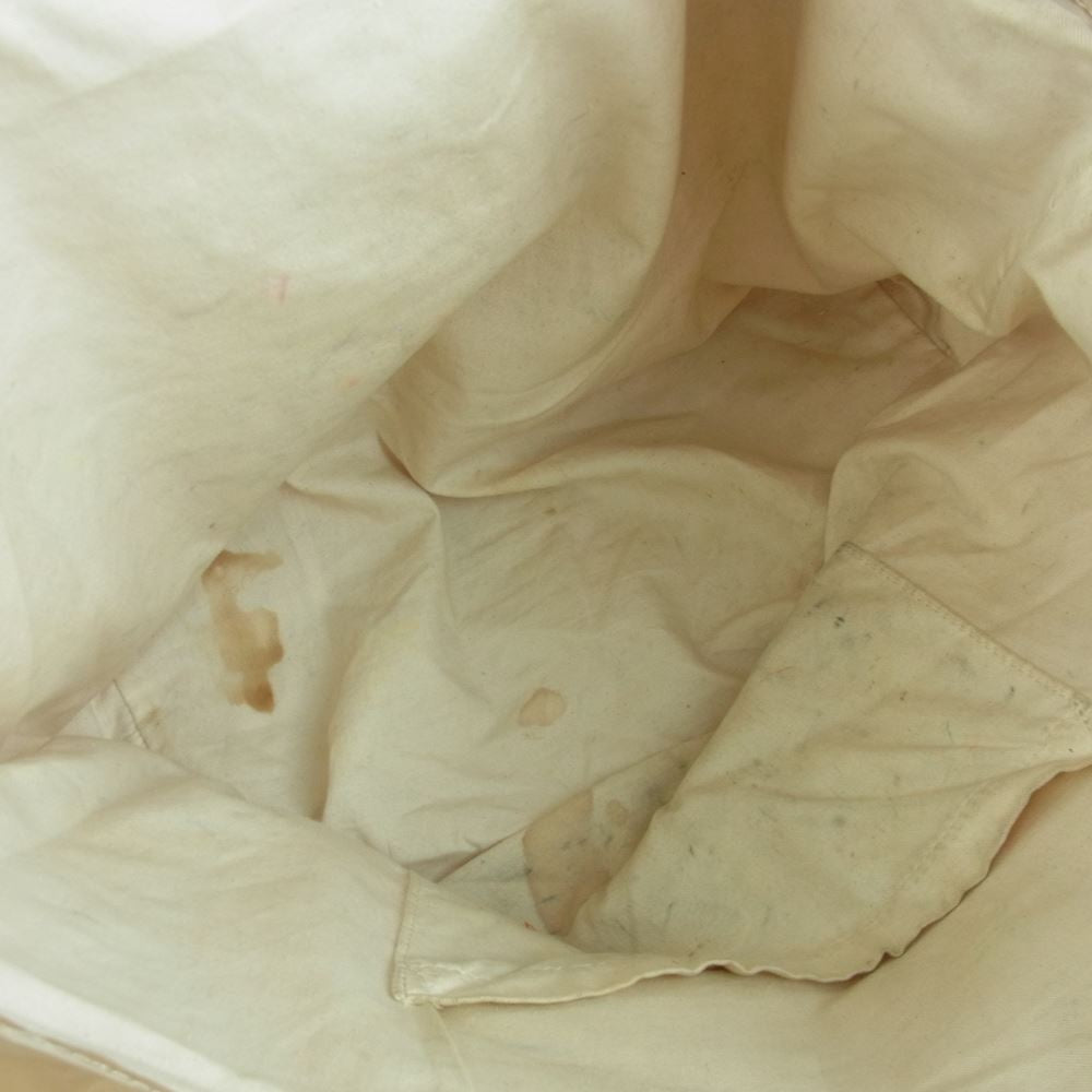 COMME des GARCONS コムデギャルソン GO-K 201 PVC KRAFT PAPER BAG 塩化ビニル ペーパー トート バッグ ライトブラウン系【中古】