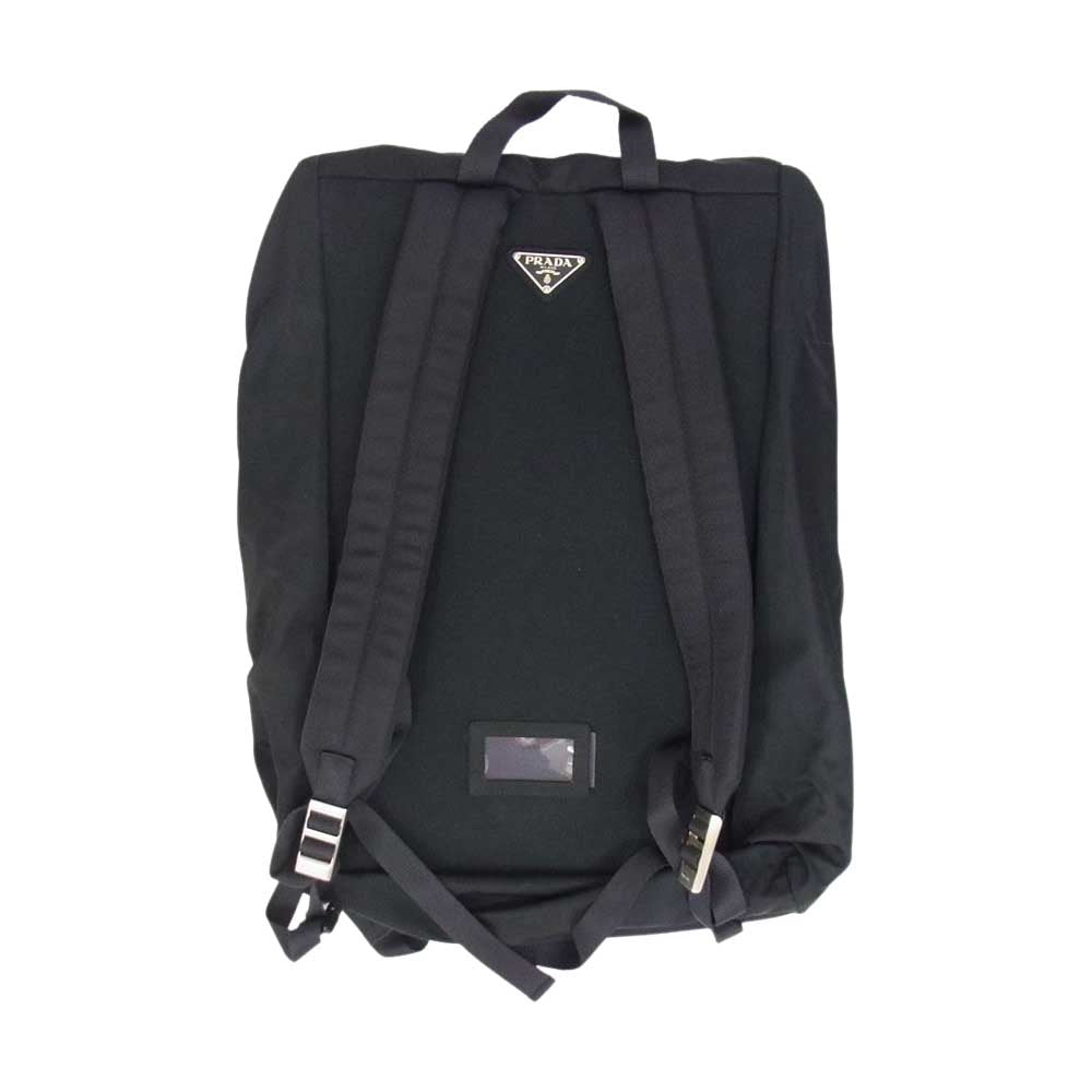 PRADA プラダ V136 ナイロン バック パック ブラック系【中古