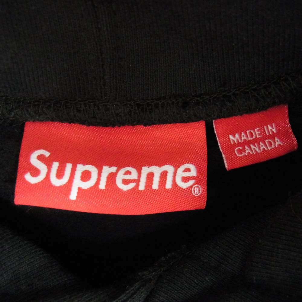 Supreme シュプリーム 20AW Franklin Hooded Sweatshirt フランクリン ドル プリント フーデッド スウェット プルオーバー パーカー ブラック系 S【中古】