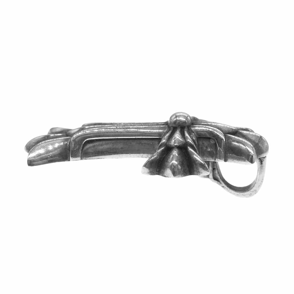 CHROME HEARTS クロムハーツ（原本有） DBL CH CRS SML スモール ダブル クロス トップ シルバー系【中古】