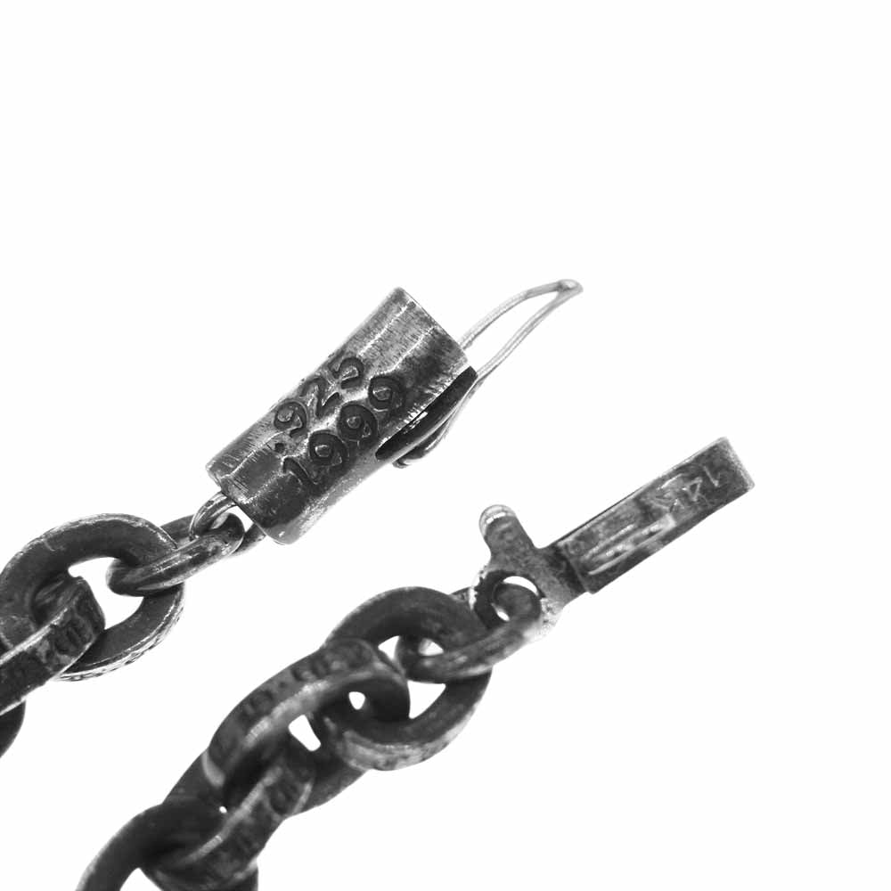 CHROME HEARTS クロムハーツ（原本有） PAPER CHAIN 20inch ペーパーチェーン 20インチ シルバー系【中古】