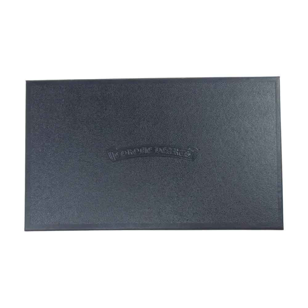 CHROME HEARTS クロムハーツ（原本有） WAVE ウェーブ ウォレット ブラック系【中古】