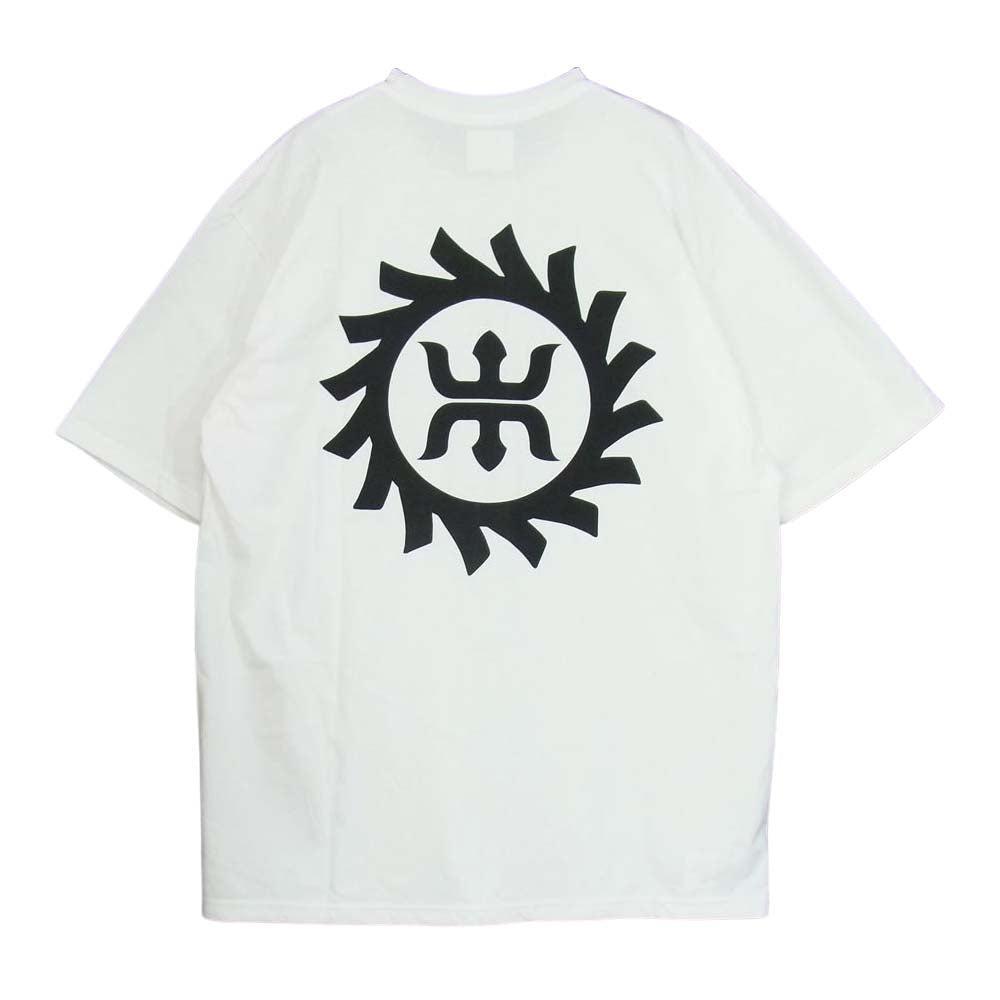 WTAPS ダブルタップス 22SS 221PCDT-ST05S MON SCREEN TEE モン スクーリン ロゴ 半袖 Tシャツ ホワイト系 04【新古品】【未使用】【中古】