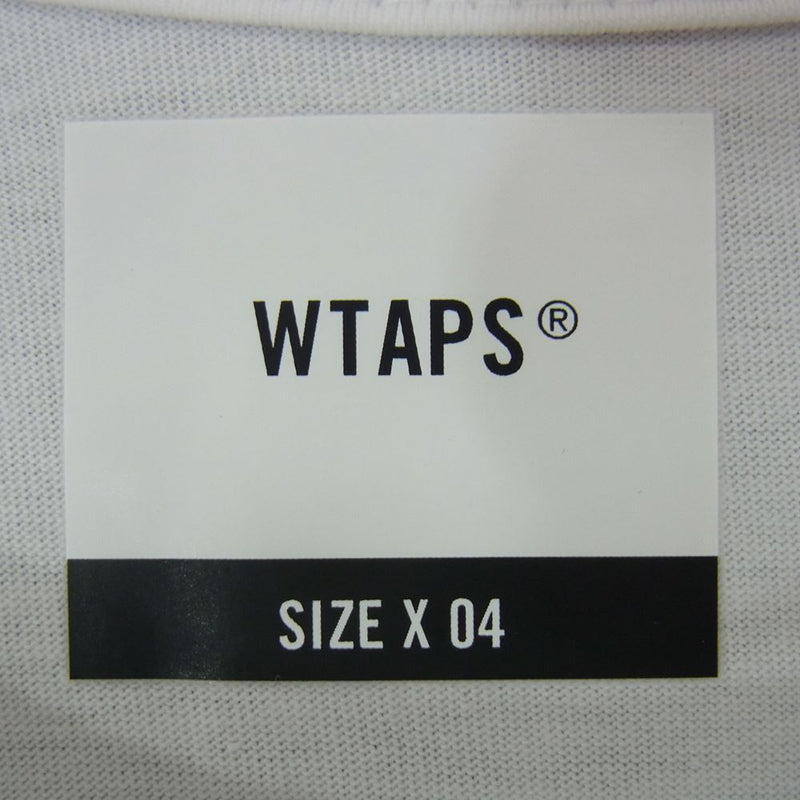 wtaps 221PCDT-ST05S WHITE 02サイズ