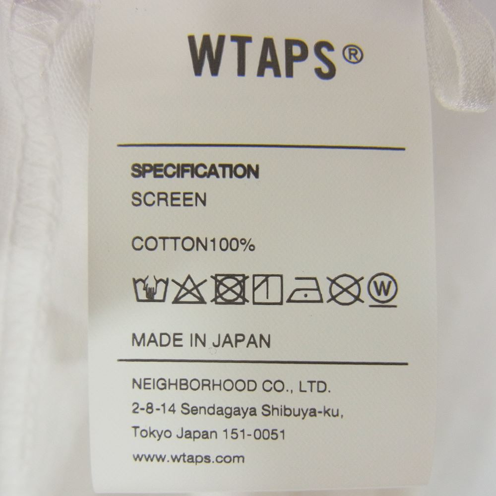 WTAPS ダブルタップス 22SS 221PCDT-ST05S MON SCREEN TEE モン