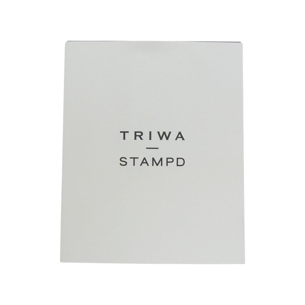 トリワ × STAMPD スタンプド クォーツ ウォッチ 腕時計 ブラック系【中古】