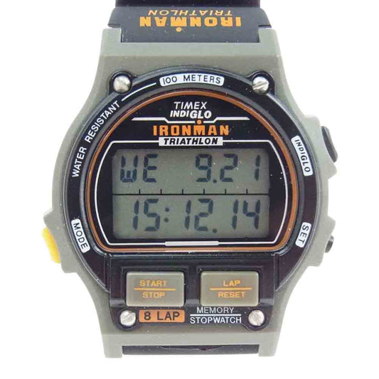 TIMEX タイメックス T5H941-N IRONMAN TRIATHLON Edition アイアンマン オリジナル トライアスロン エディション 1986 ブラック系【美品】【中古】