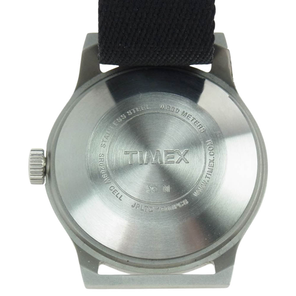 TIMEX タイメックス TW2R14800JP 1500本限定 SST Camper Limited Edition キャンパー リミテッドエディション クォーツ ウォッチ 腕時計 シルバー系 ブラック系【中古】