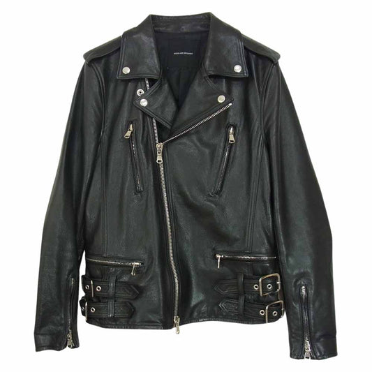 ムーンエイジデビルメント ダブルライダース レザージャケット ブラック系 46【中古】