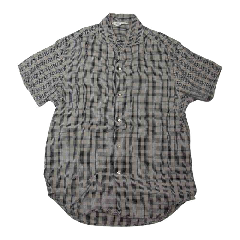 ORGUEIL オルゲイユ OR-5062A One Piece Collar Shirt ワン ピース カラー 半袖 シャツ ベージュ系 38【中古】