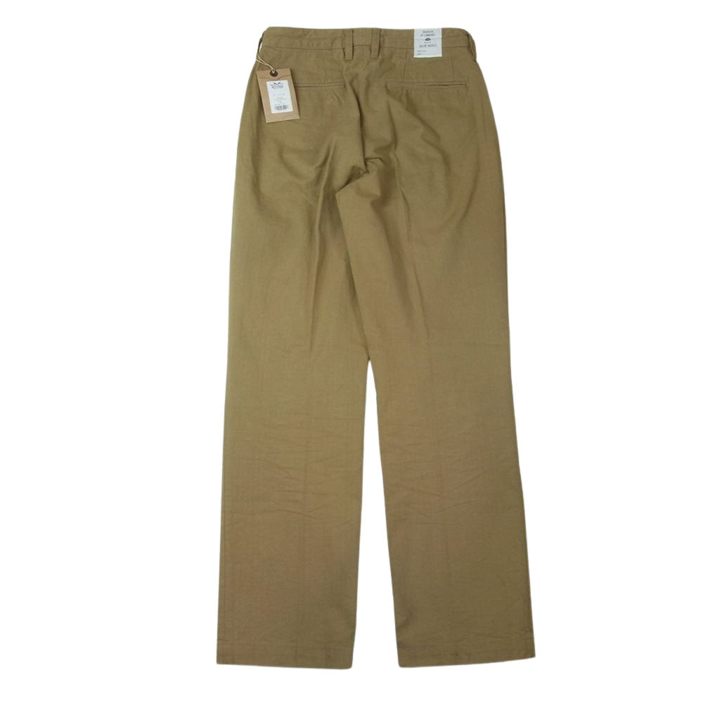 ORGUEIL オルゲイユ OR-1076B French Army Chino Trousers フレンチ アーミー チノ パンツ ベージュ系 30【中古】