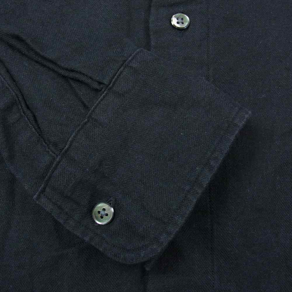 ORGUEIL オルゲイユ OR-5071C Windsor Collar Shirt ウィンザー カラー 長袖 シャツ ブラック系 38【中古】