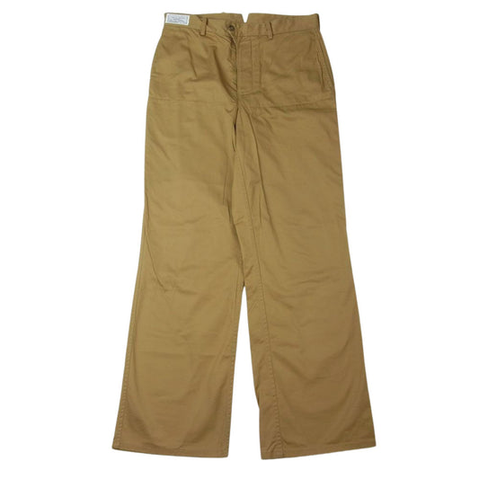 ORGUEIL オルゲイユ OR-1087B French Railroad Pants フレンチ レイルロード パンツ  ベージュ系 32【中古】