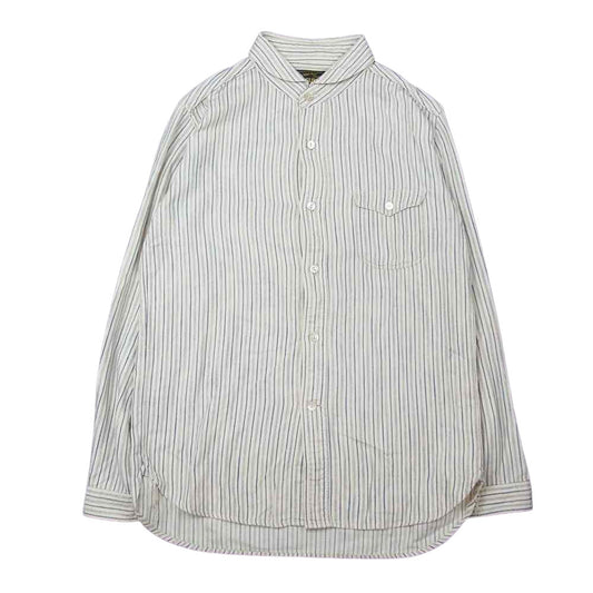 ORGUEIL オルゲイユ OR-5007E Shawl Collar Shirt ショール カラー 長袖 シャツ インディゴブルー系 ナチュラル系 38【中古】