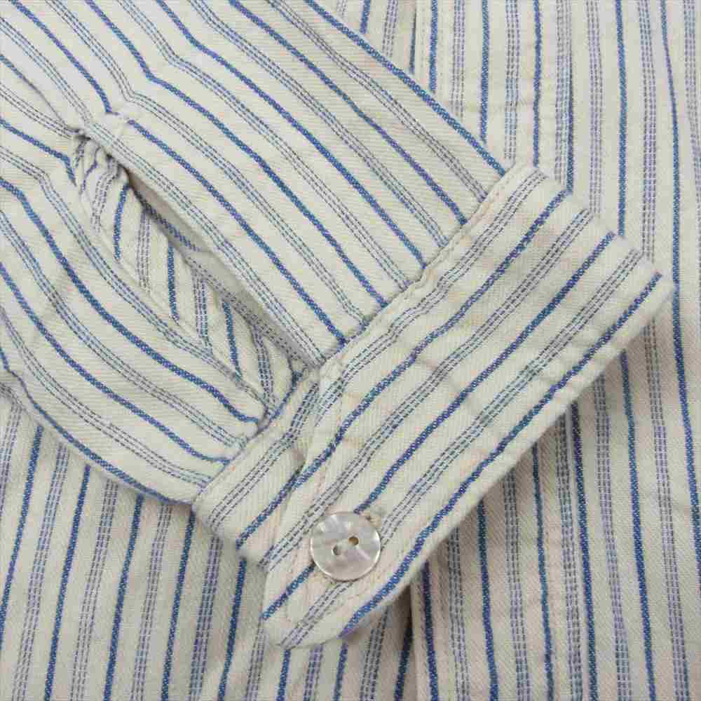 ORGUEIL オルゲイユ OR-5007E Shawl Collar Shirt ショール カラー 長袖 シャツ インディゴブルー系 ナチュラル系 38【中古】