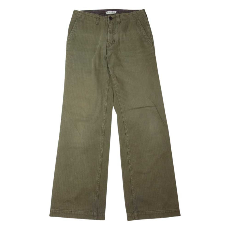 ORGUEIL オルゲイユ OR-1063 WORK PANTS ワーク パンツ カーキ系 29【中古】
