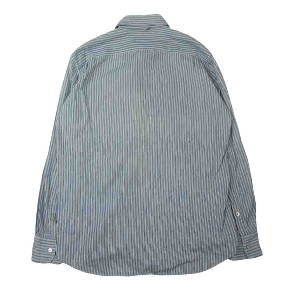 ORGUEIL オルゲイユ OR-5002B Windsor Collar Shirt ウィンザー カラー 長袖 シャツ ブルー系 40【美品】【中古】