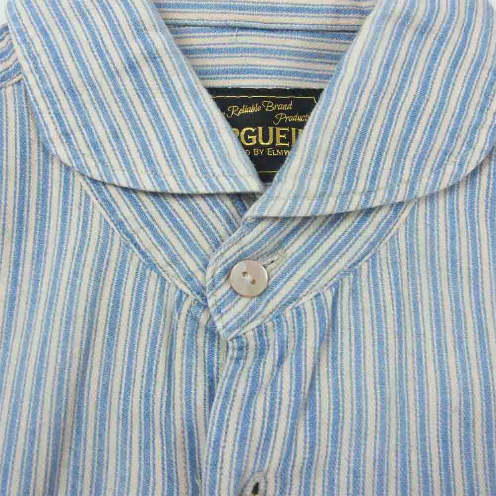 ORGUEIL オルゲイユ OR-5002B Windsor Collar Shirt ウィンザー カラー 長袖 シャツ ブルー系 40【美品】【中古】