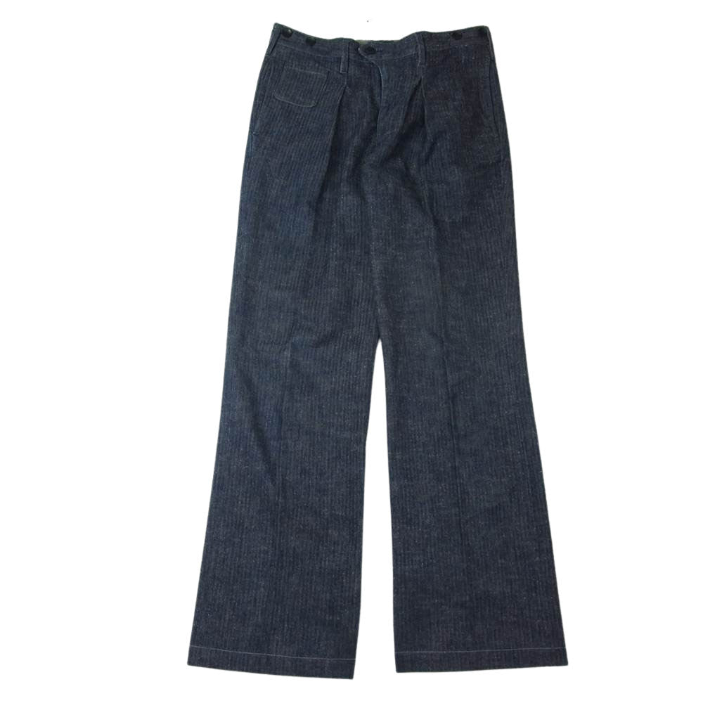ORGUEIL オルゲイユ OR-1073B French Work Trousers フレンチ ワーク トラウザーズ パンツ インディゴブルー系 31【美品】【中古】