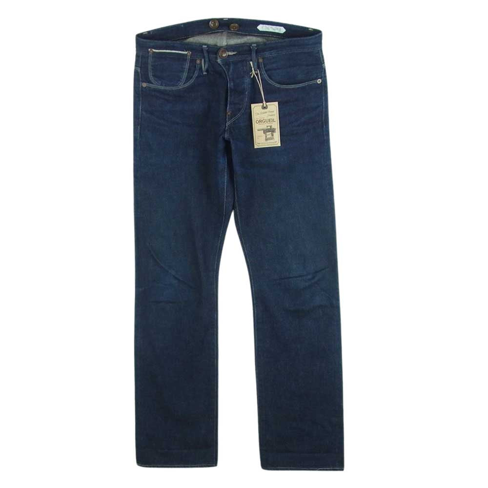 ORGUEIL オルゲイユ or-1001 Tailor Jeans テーラー ジーンズ デニム パンツ コットン 日本製 インディゴブルー系 31【中古】