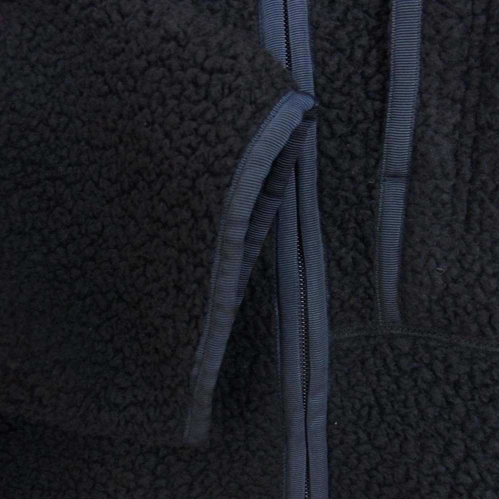 PORTER CLASSIC ポータークラシック 21AW FLEECE SHIRT JACKET ボア フリース シャツ ジャケット ダークネイビー系 2【中古】