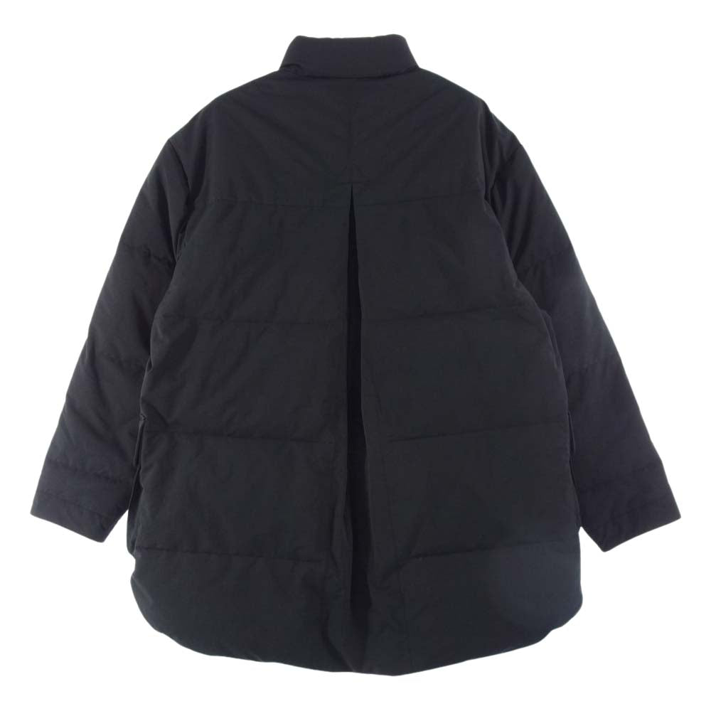 PORTER CLASSIC ポータークラシック 21AW WEATHER DOWN SHIRT JACKET ウェザー ダウン シャツ ジャケット  ブラック系 1【中古】