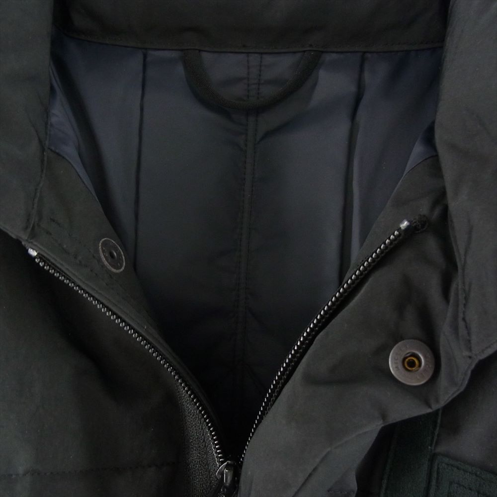 PORTER CLASSIC ポータークラシック 21AW WEATHER DOWN SHIRT JACKET ウェザー ダウン シャツ ジャケット  ブラック系 1【中古】