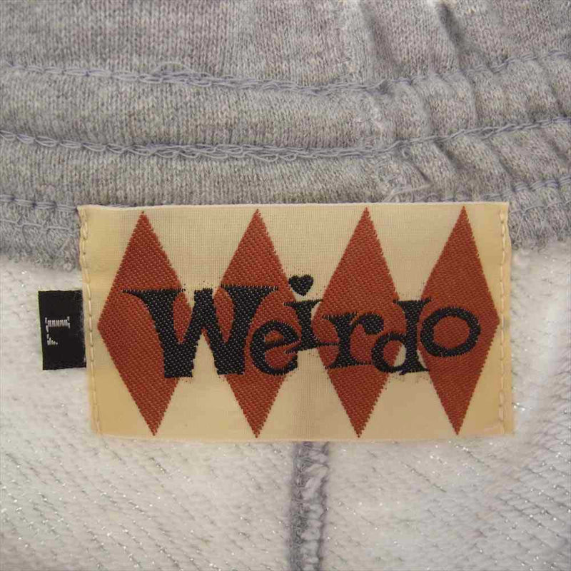 WEIRDO ウィアード WRD-21-MW-02 SWEAT PANTS スウェット パンツ グレー系 L【中古】