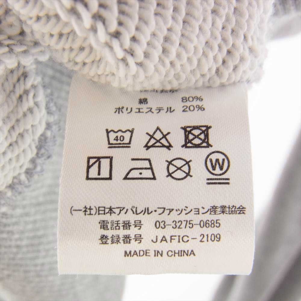 WEIRDO ウィアード WRD-21-MW-01 SWEAT HOODIE スウェット フーディ プルオーバー パーカー グレー系 L【中古】