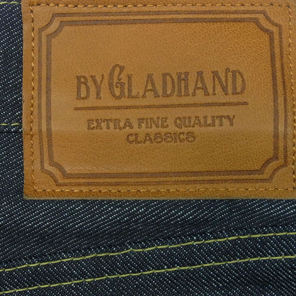 GLADHAND & Co. グラッドハンド RIGID DENIM PANTS リジット デニム パンツ 日本製 インディゴブルー系 L【極上美品】【中古】