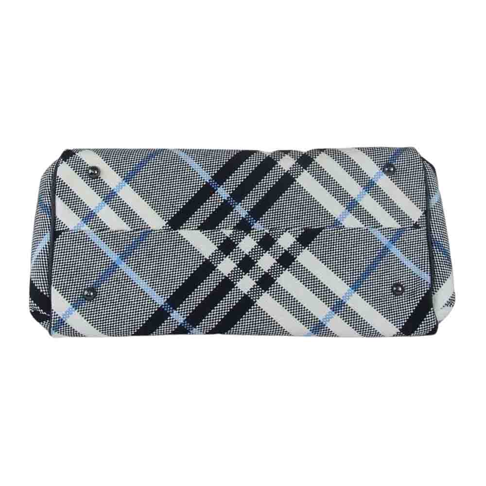 BURBERRY BLUE LABEL バーバリーブルーレーベル ロンドン ブルーレーベル チェック バッグ ブラック系【中古】