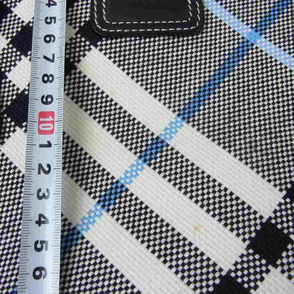 BURBERRY BLUE LABEL バーバリーブルーレーベル ロンドン ブルーレーベル チェック バッグ ブラック系【中古】